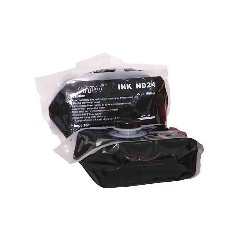 ND24 ink digital printing ink for Duplo duplicator, 600cc black ,dp2530 dp2930 dp330
