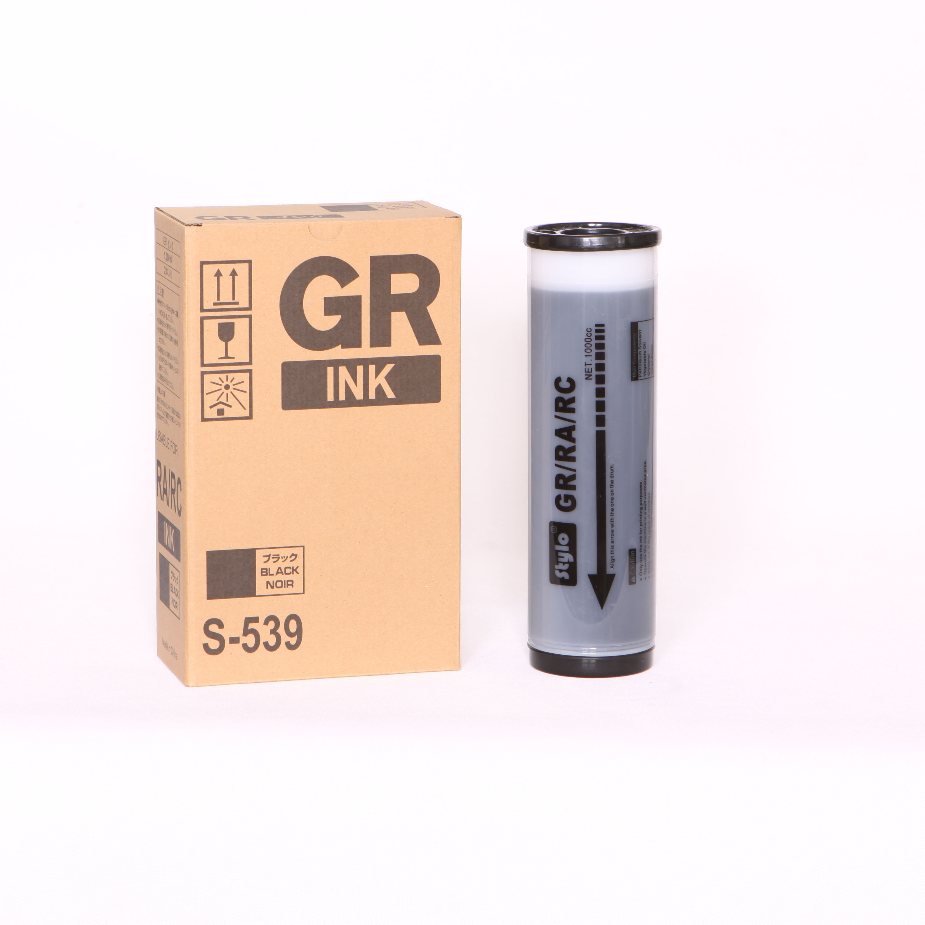 GR s-539 Black Ink for GR1700, 1750, 2710, 2700, 2750, GR3710, 3750 