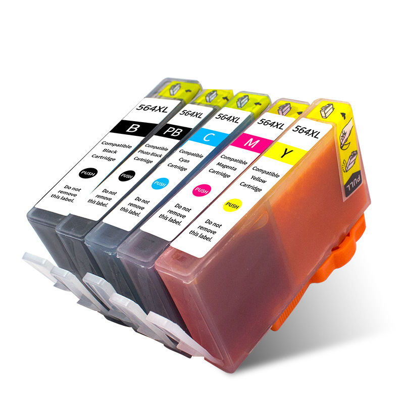 564XL Printer Refill Ink Cartridge for HP Photosmart C6300 6380 5380 6350 6375 6383 D5460 5468 5440