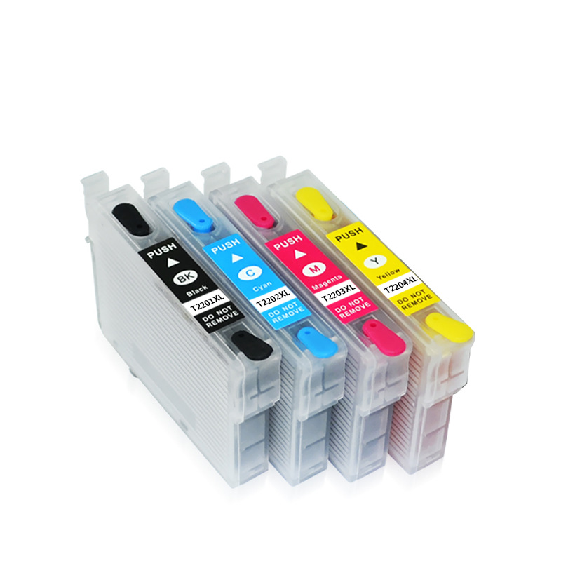 T2201 T2202 T2203 T2204 220 XL refillable cartridge for epson WF-2530 WF-2540 WF-2630 printer