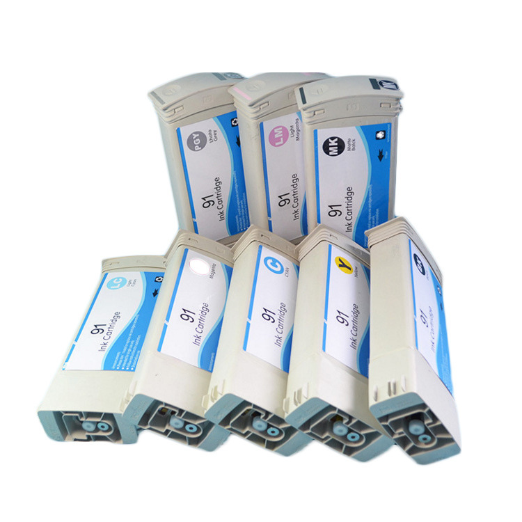 compatible hp91 cartridge hp Designjet z6100 plotter printer cartridge