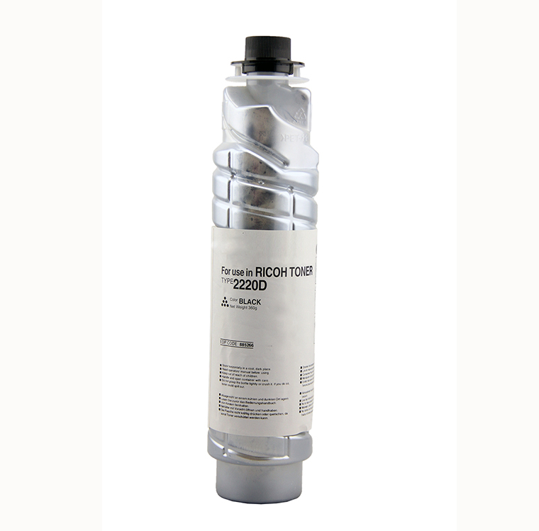 2220D Black Toner Cartridge for Ricoh Aficio-1022 2022 2027 2032 2550 3350 3025 3030